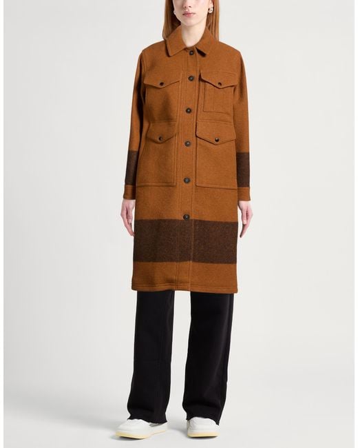 Filson Brown Coat Wool