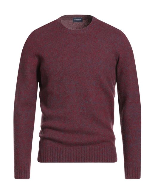 Drumohr Purple Sweaters for men