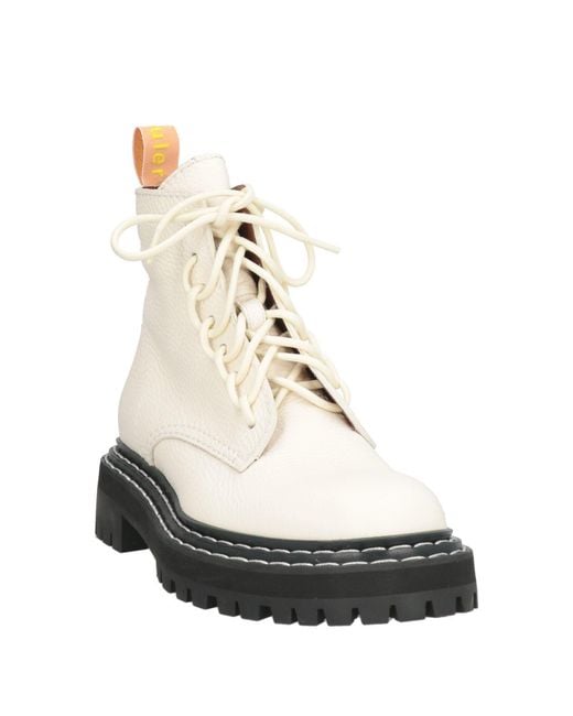 Proenza Schouler Natural Ankle Boots