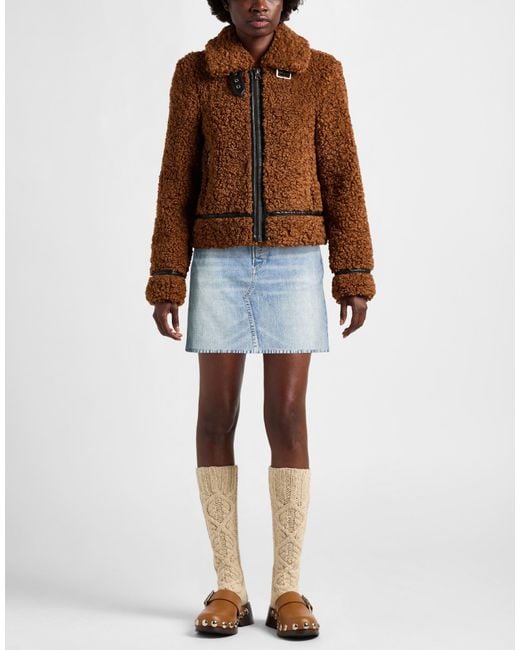 Mini-Jupe Rag & Bone en coloris Blue