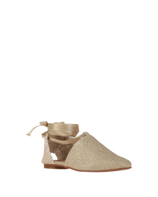 Castaner Natural Ballet Flats