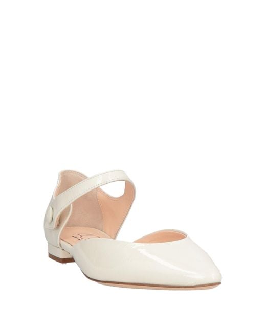 Agl Attilio Giusti Leombruni Natural Ballet Flats Leather