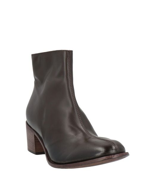 Moma Brown Ankle Boots