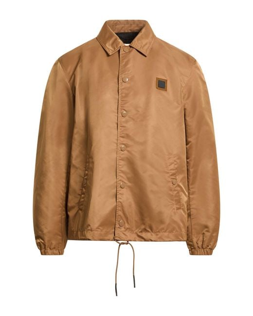 DIESEL Brown Jacket for men