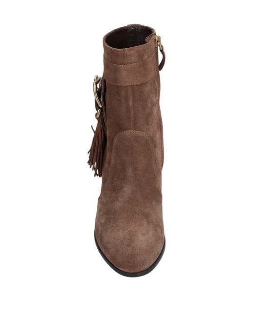 Tod's Brown Ankle Boots