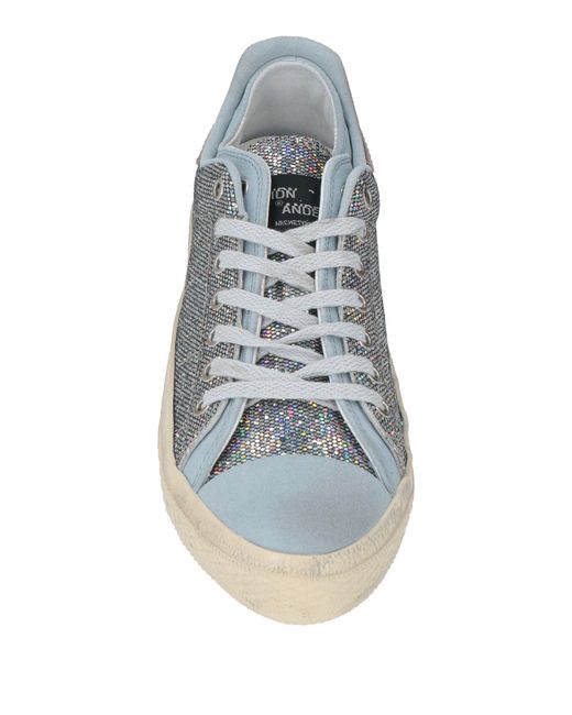 HIDNANDER Blue Sneakers Leather
