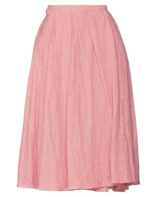 A.B Apuntob Pink Midi Skirt