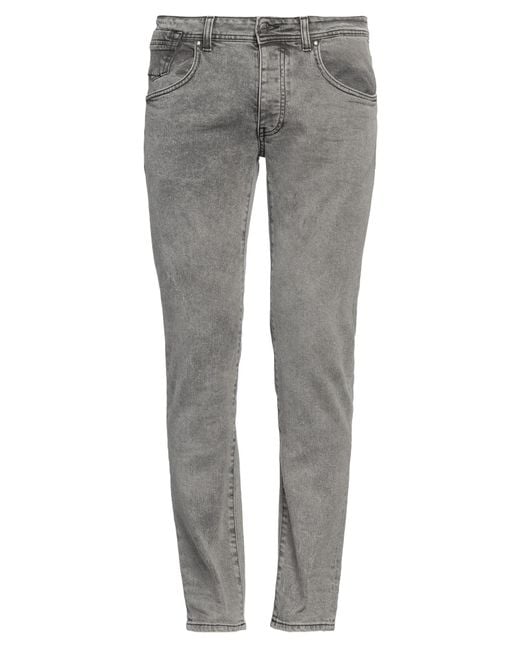 Pantaloni Jeans di Absolut Joy in Gray da Uomo