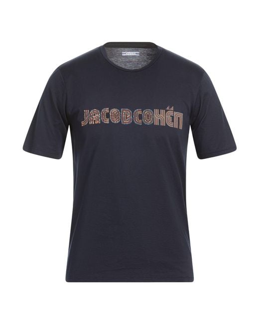 Jacob Cohen Blue Midnight T-Shirt Cotton for men