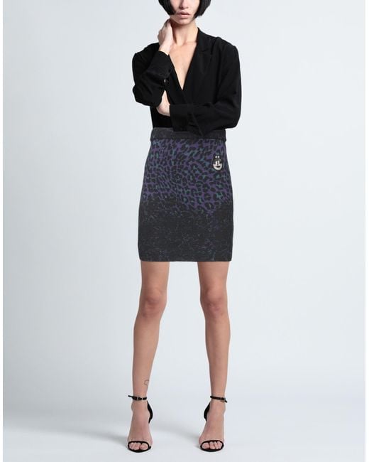 Gaelle Paris Blue Mini Skirt