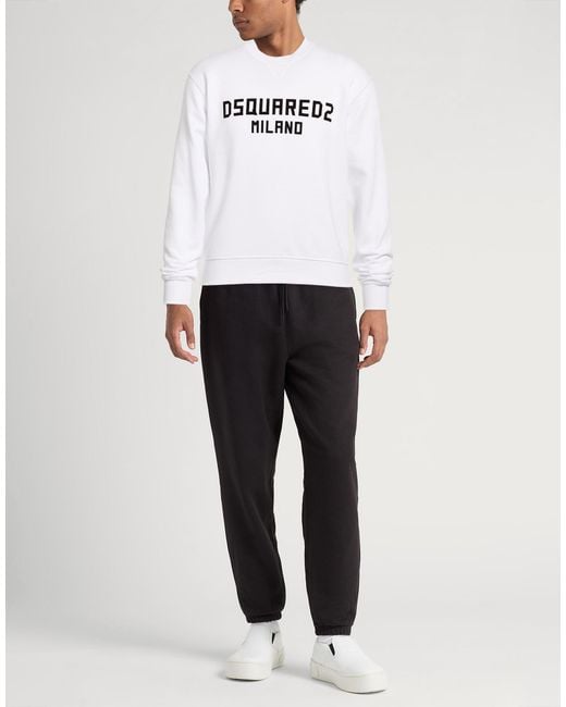 DSquared² White Sweatshirt for men