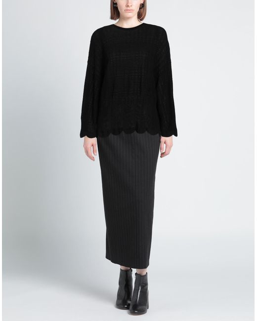 Pullover High en coloris Black