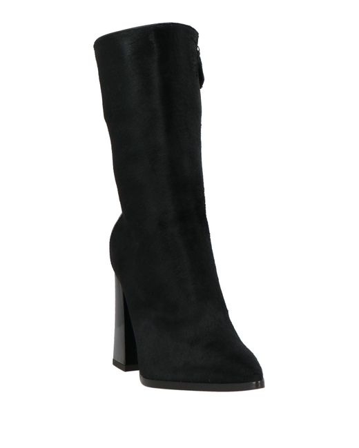 Pollini Black Ankle Boots