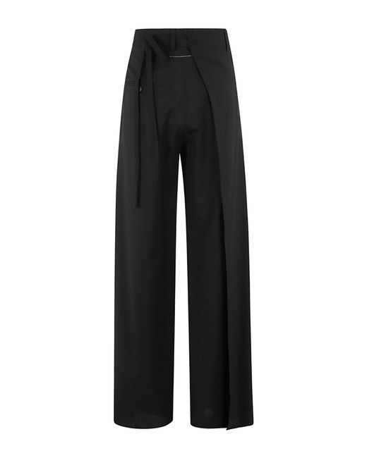 Pantalon MM6 by Maison Martin Margiela en coloris Black