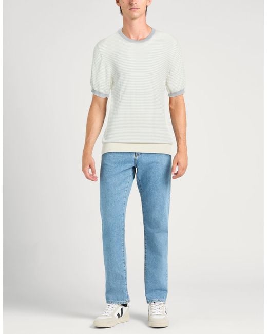 Pullover di Eleventy in White da Uomo
