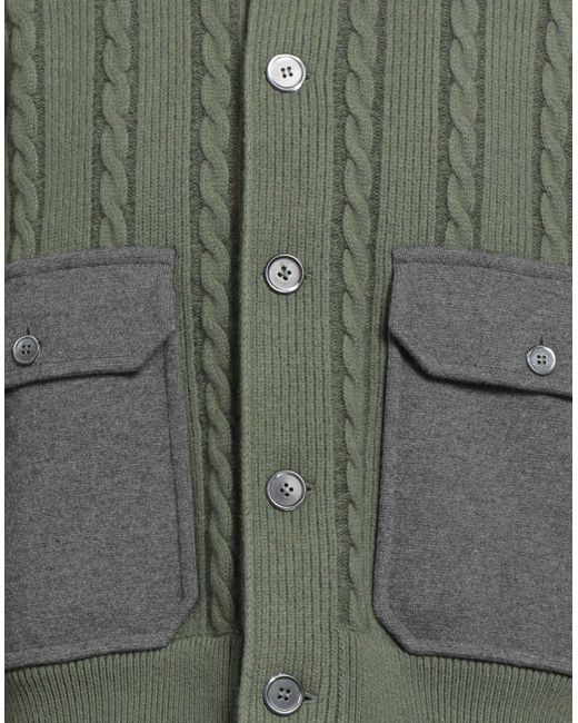 Thom Browne Green Cardigan for men
