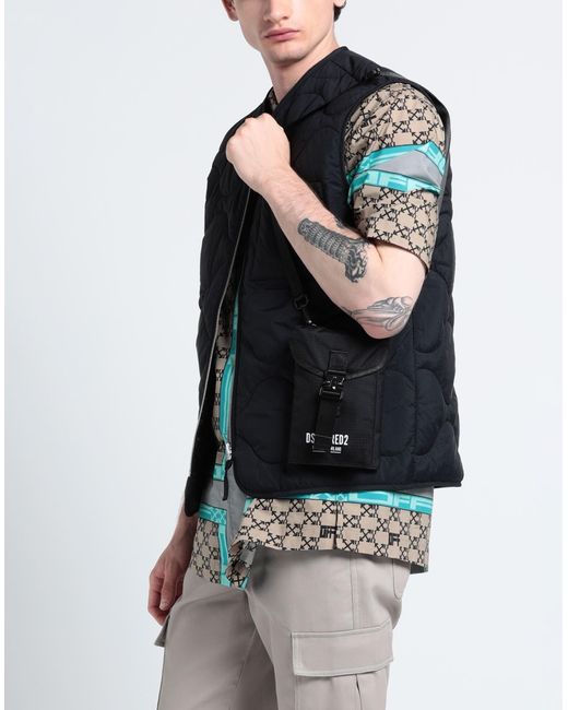 DSquared² Black Cross-body Bag for men