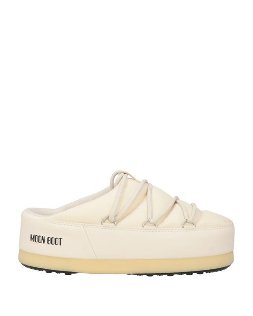 Moon Boot White Mules & Clogs