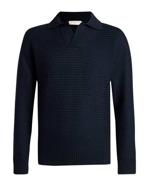 FILIPPO DE LAURENTIIS Blue Jumper for men