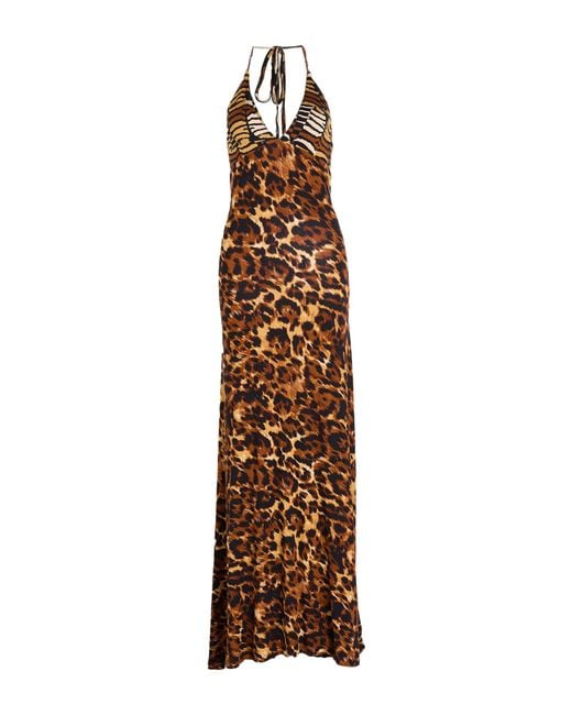 Miss Bikini Brown Maxi Dress