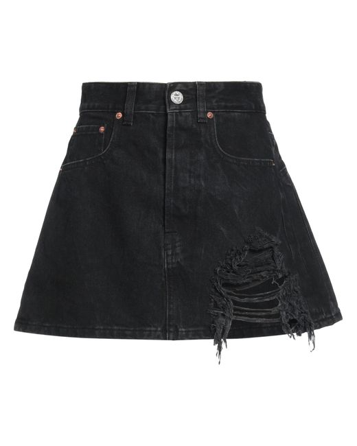 Vetements Black Denim Skirt