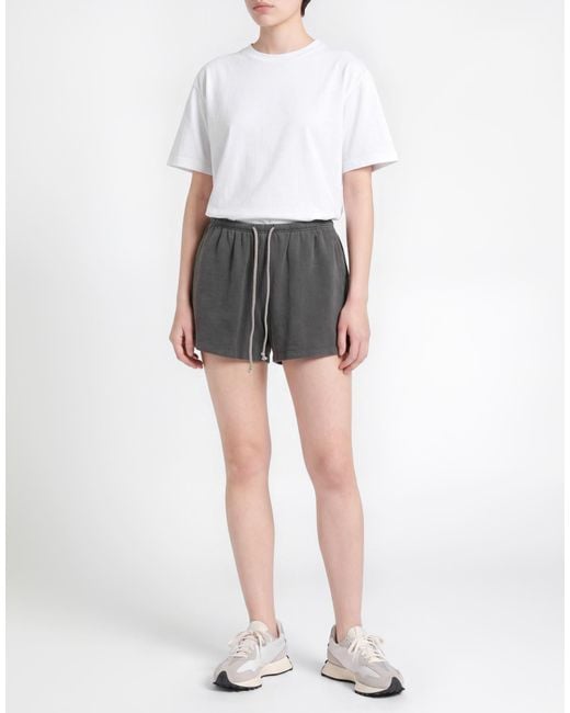 Xirena Gray Shorts & Bermuda Shorts Cotton