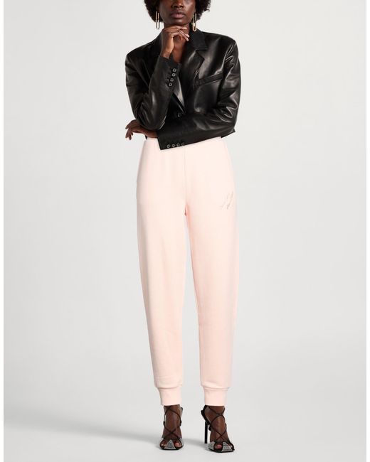 ARMANI EXCHANGE Pink Pants Cotton, Modal, Elastane