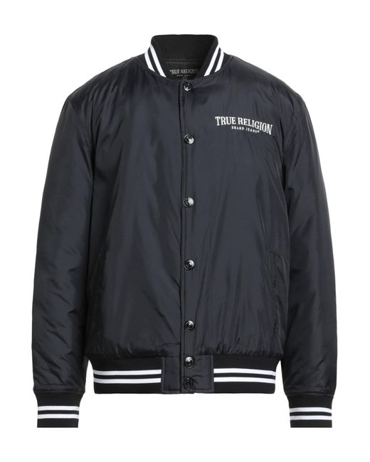 True Religion Black Jackets for men