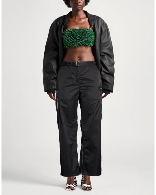 Our Legacy Black Pants Polyester, Polyamide