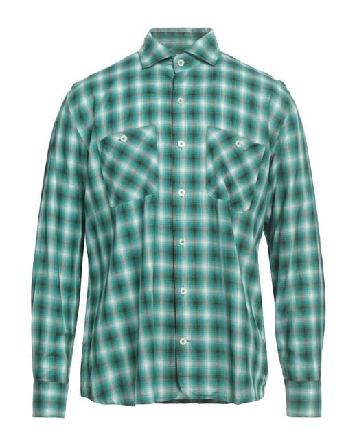 Camicia di Brooksfield in Green da Uomo