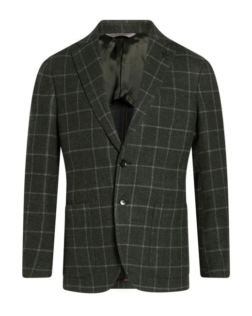 Paoloni Green Blazer for men