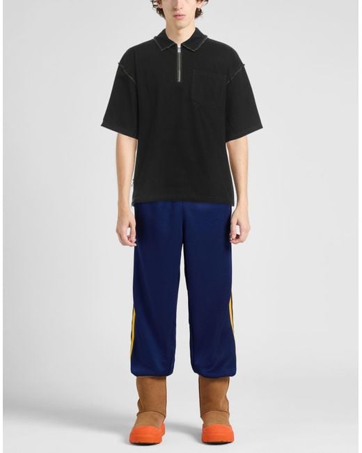 Heron Preston Black Polo Shirt Cotton for men