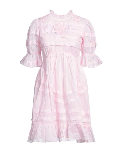 Manoush Pink Mini Dress