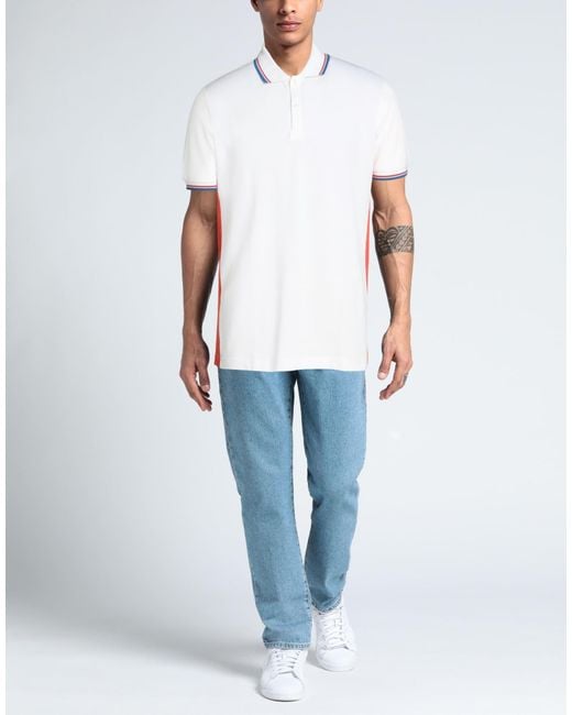 Polo Rossopuro de hombre de color White