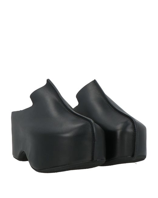 J.W. Anderson Black Mules & Clogs