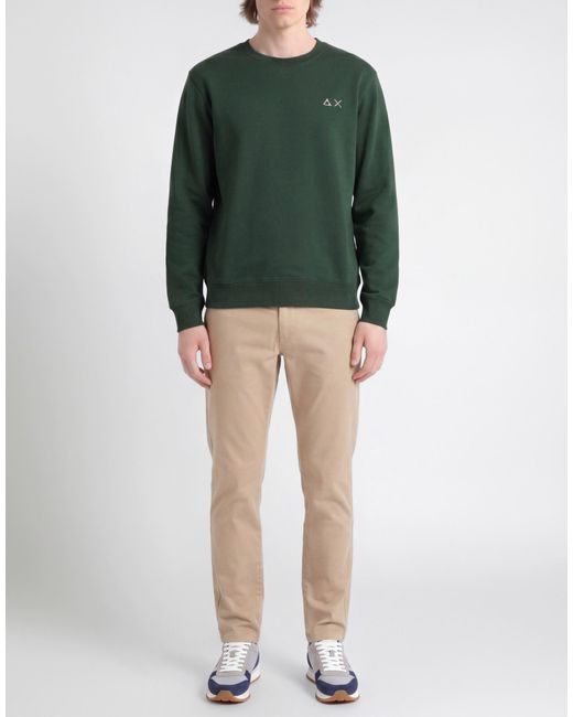 Sun 68 Green Sweatshirts for men