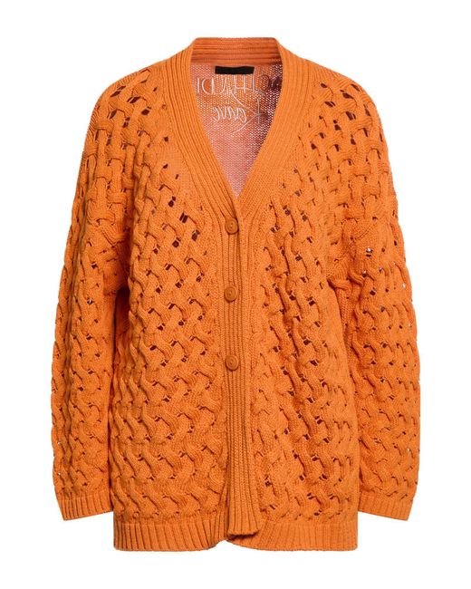 Twinset Orange Cardigan