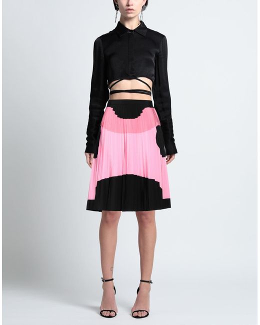 Burberry Pink Midi Skirt