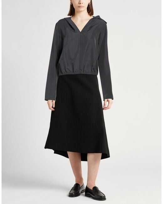 Alysi Black Chocolat Top Lyocell, Silk