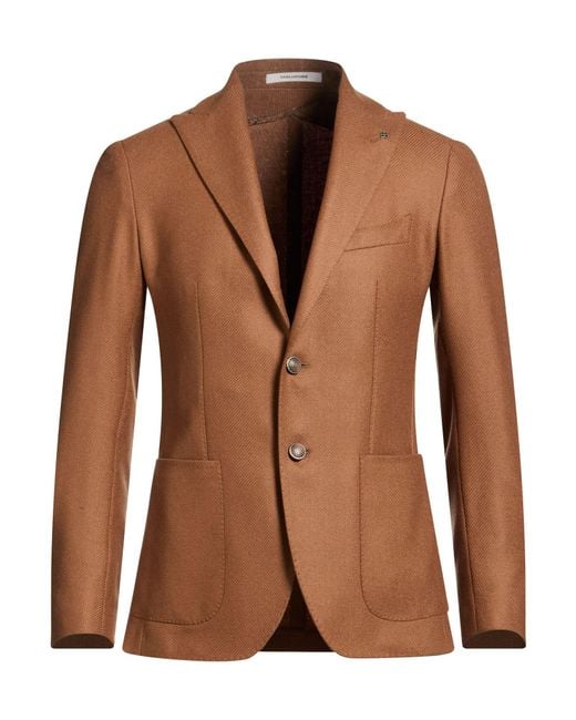 Tagliatore Brown Blazer for men