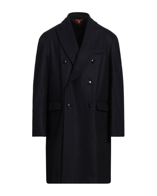 Barena Blue Midnight Coat Wool, Polyamide for men