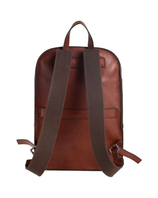 The Bridge Brown Backpack Cowhide for men