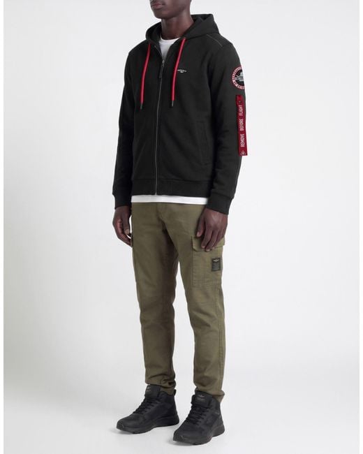 Aeronautica Militare Black Sweatshirts for men