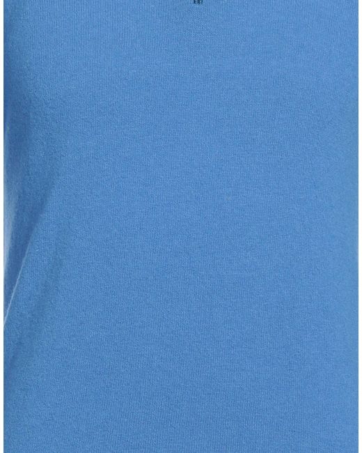 Berna Blue Turtleneck for men