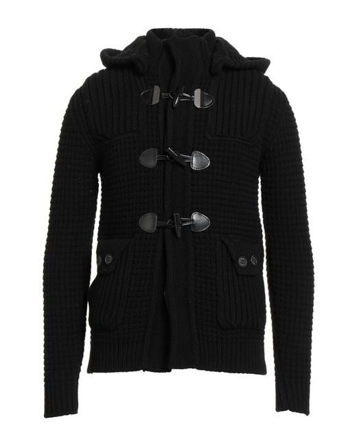 Bark Black Coat for men