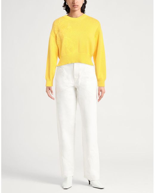 Ermanno Scervino Yellow Pullover