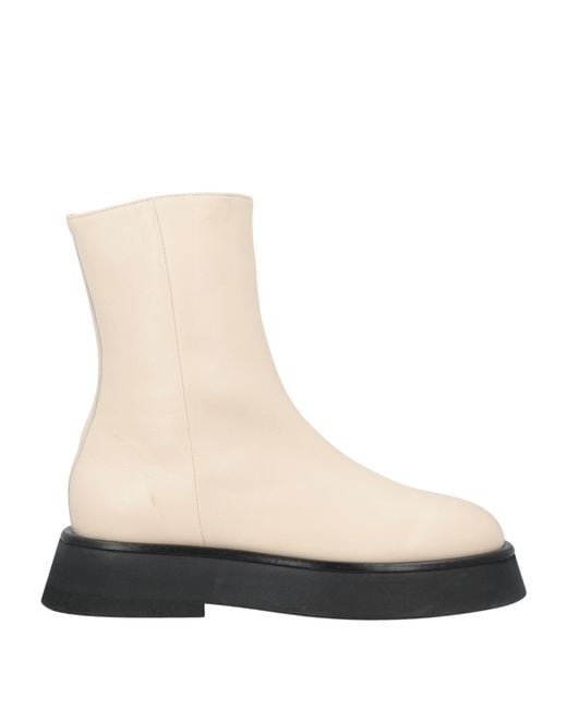 Wandler White Ankle Boots