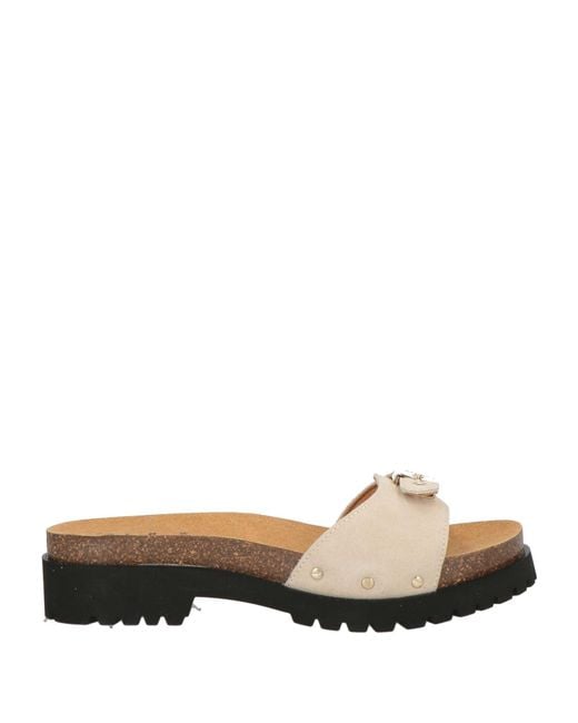 Scholl White Sandals