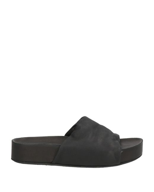 Uma Wang Black Sandals Calfskin