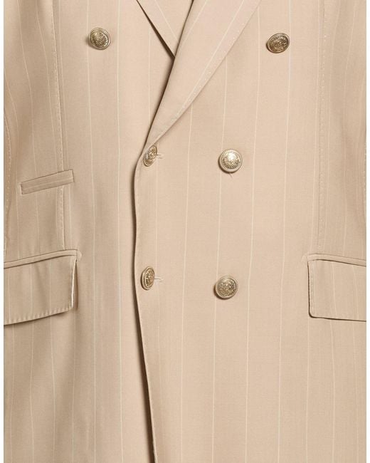 Eleventy Natural Blazer Wool, Silk, Elastane for men